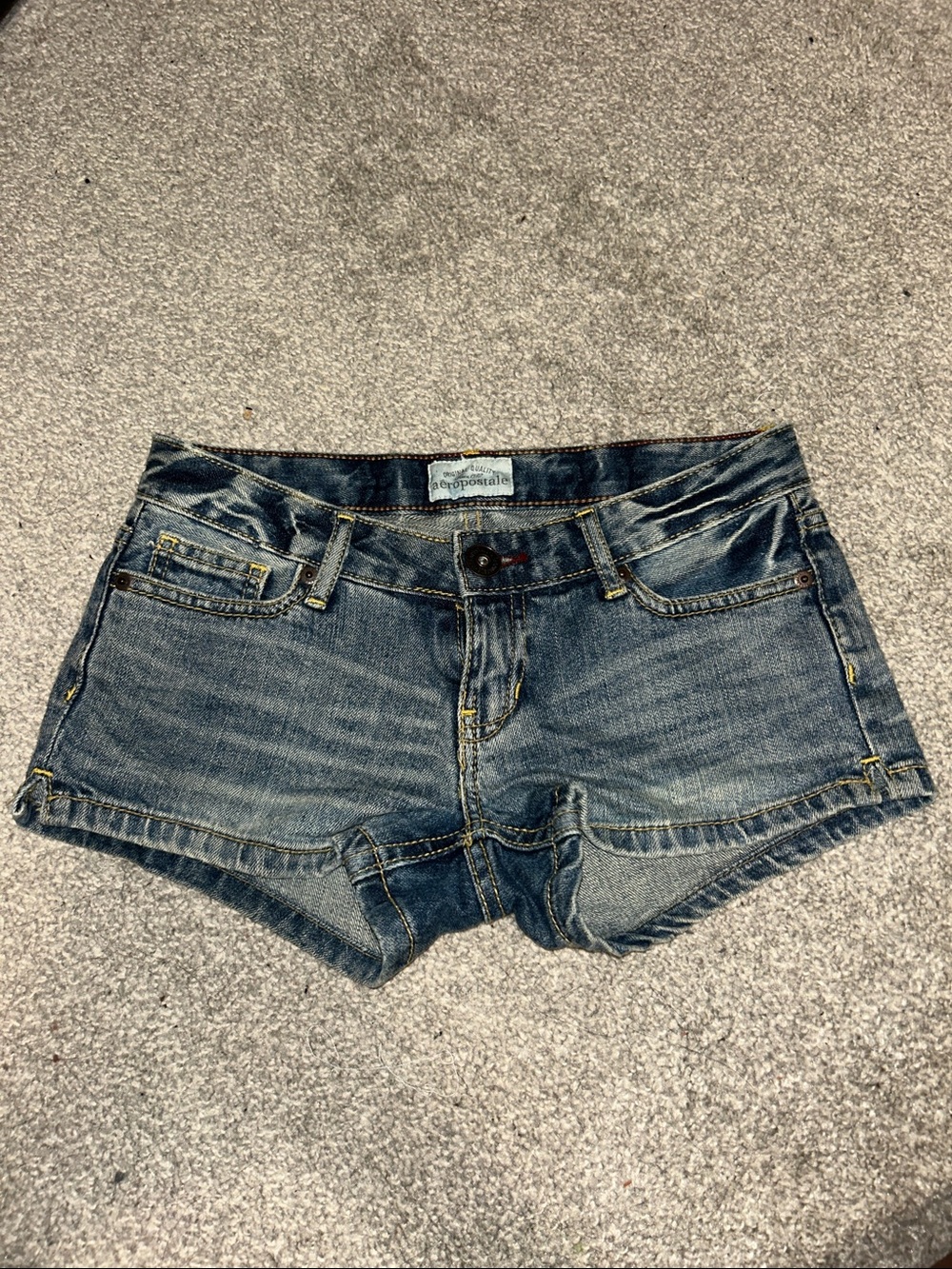 Aeropostale Low Rise Mini Shorts